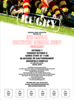 Rugby Flyer with Image Upload
