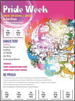 LGBT Pride Logo Flyer