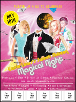 Birthday Party Logo Flyer