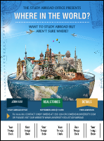 World Travel Logo Flyer