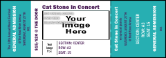Big Logo Turquoise Reserved Event Ticket