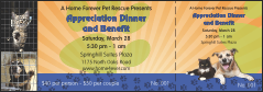 Animal Rescue Benefit Event Ticket
