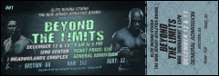 MMA Main Event Blue Reserved Event Ticket