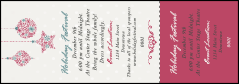 Snowflake Ornament Event Ticket