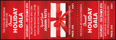 Holiday Gift Event Ticket