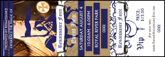 Renaissance Faire Armor Event Ticket