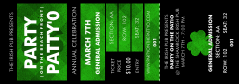 St Patrick's Day Plaid Reserved Event Ticket
