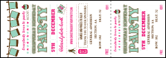 Birthday Whimsical Reserved Event Ticket