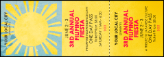 Filipino Fiesta  Event Ticket