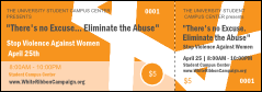 White Ribbon Photo Event Ticket