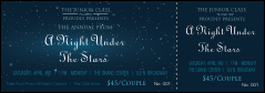 Star Theme Event Ticket