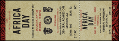 African Theme Reserved Event Ticket