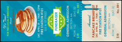 Pancake Stack Reserved Event Ticket