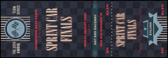 Car Racing Event Ticket