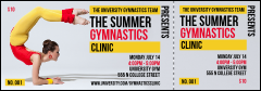 Retro Gymnastics Event Ticket
