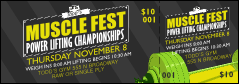 Power Lifting Event Ticket