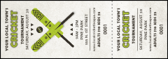 Cricket Event Ticket