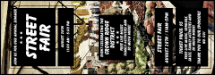 Street Fair Market Event Ticket
