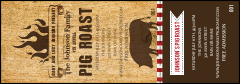 Pig Roast Event Ticket