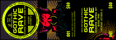 Goth Rave Event Ticket