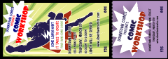 Comic Book Event Ticket