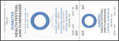 Diabetes Reserved Event Ticket