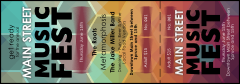 Music Festival Event Ticket