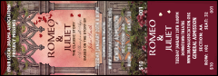 Romeo and Juliet Reserved Event Ticket