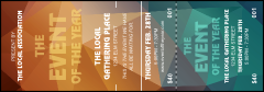 All Purpose Geometric Event Ticket