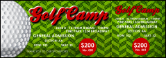 Golf Camp Reserved Event Ticket