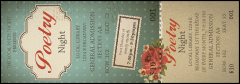Poetry Reserved Event Ticket