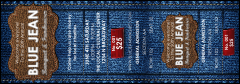 Blue Jeans Reserved Event Ticket