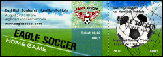 Soccer Schedule Event Ticket