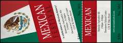 Mexican Flag Event Ticket