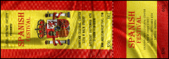 Spanish Flag Event Ticket