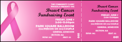 Pink Ribbon Reserved Event Ticket
