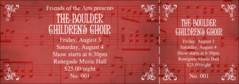Choral General Admission Ticket 002