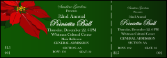 Christmas Poinsettia 001 Reserved Event Ticket
