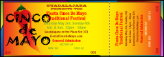 Cinco de Mayo 001 Reserved Event Ticket