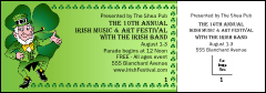 St. Patrick's Day General Admission Ticket 005