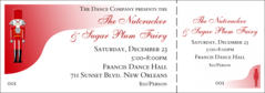 Nutcracker General Admission Ticket 001