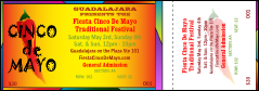 Cinco de Mayo 002 Reserved Event Ticket