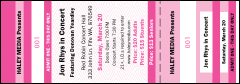 Pink Two-Tone General Admission Ticket