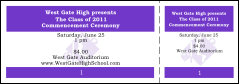 Graduation General Admission Ticket 006