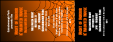 Halloween spider web General Admission Ticket 001