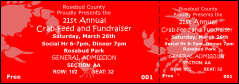 Crab Feed Reserved Event Ticket