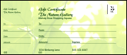 Nature Series - Green Leaves Gift Certificate