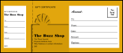 Present Gift Certificate 003