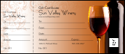Wine Logo Gift Certificate