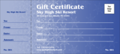Blizzard Logo Gift Certificate